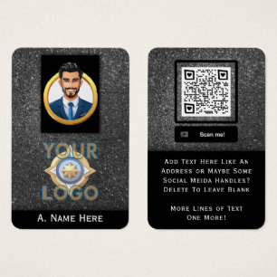 Silver Glitzer Private Security IT Beruflich