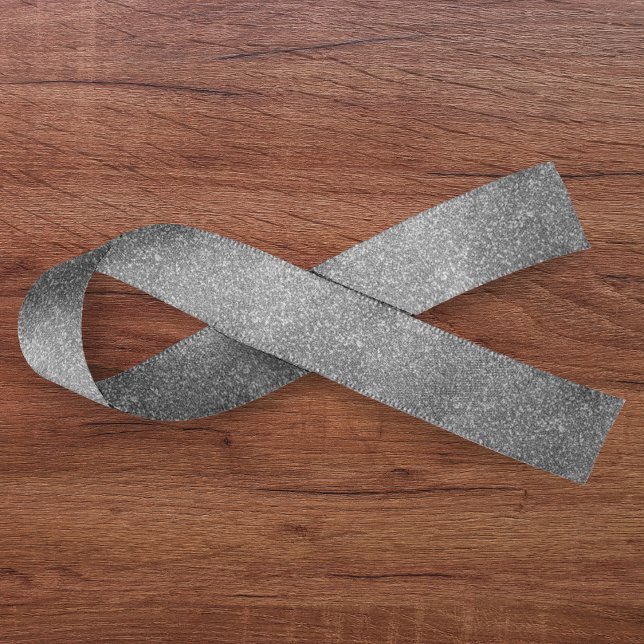 Silver Glitzer Satinband (Silver Glitter Satin Ribbon
)