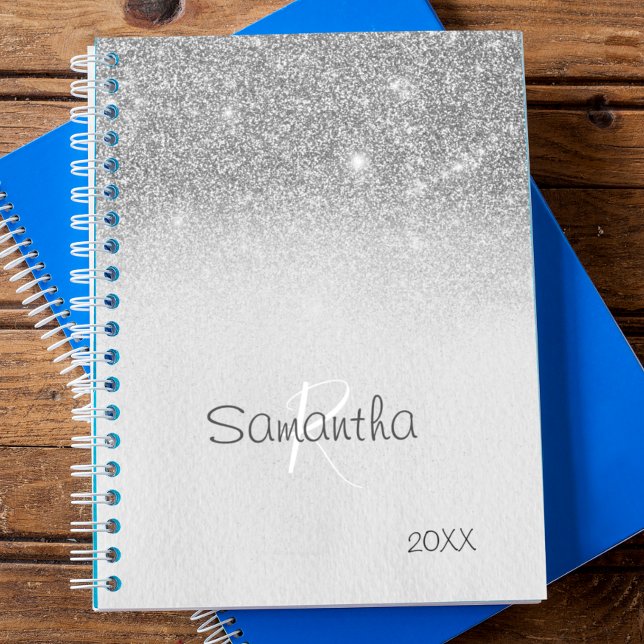 Silver Glitzer Sparkle Jahresprogramm Planer (Von Creator hochgeladen)