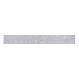 Silver Glitzer Texture White Sparkling Diamond Ripsband