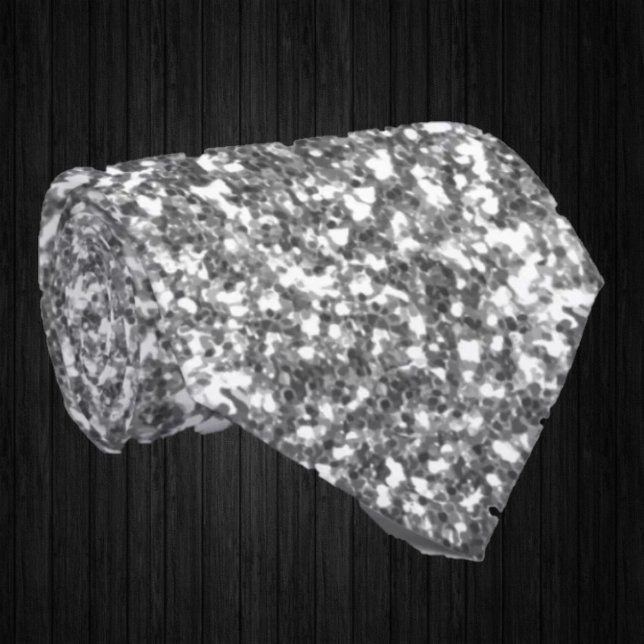 Silver Glitzern Imitate Glitzer Extravagant Luxus Krawatte (Von Creator hochgeladen)