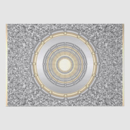 Silver Gold Tissue Paper Seidenpapier