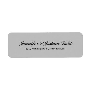Silver Gray Creative Beruflich Script Family