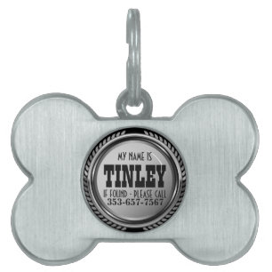 Silver Gray Design   DIY Name Tiermarke