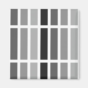 Silver Gray Hues Magnet