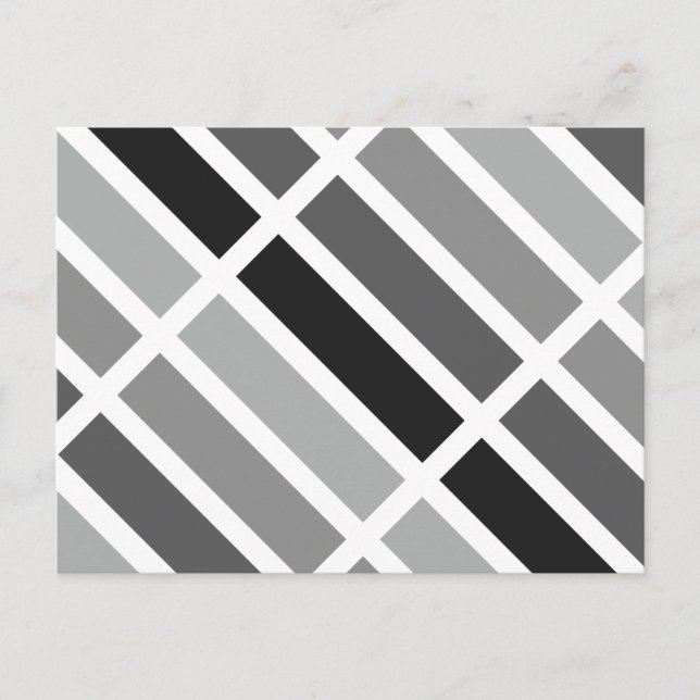 Silver Gray Hues Postkarte (Vorderseite)