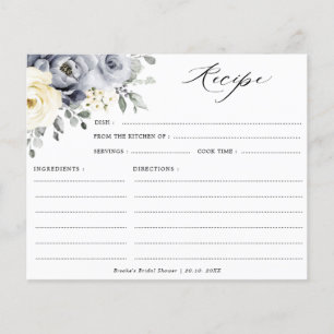 Silver Gray Ivory Floral Boho Brautparty Rezept