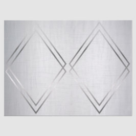 Silver Gray Metallic Seidenpapier