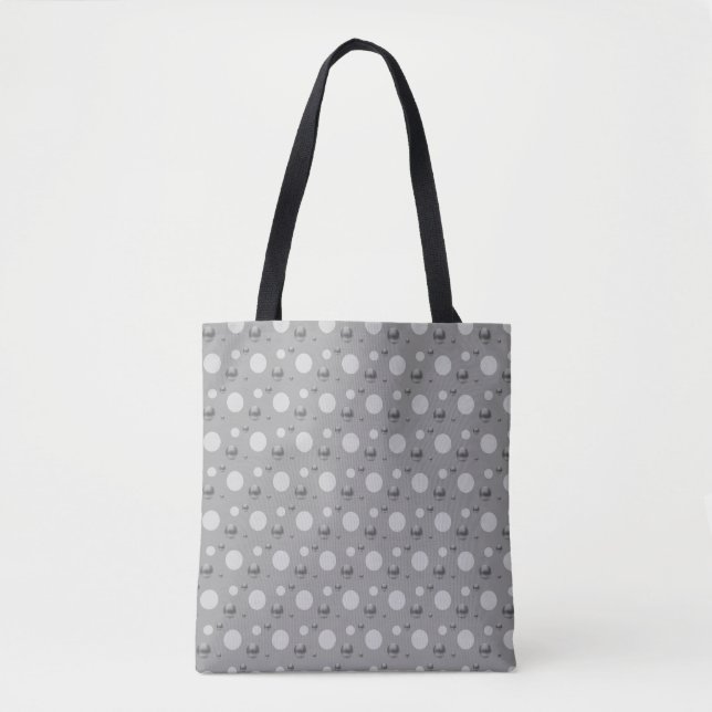 Silver Gray Polka Dots (Vorderseite)