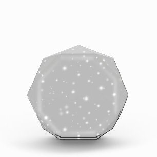Silver Gray Starlight Fotoblock