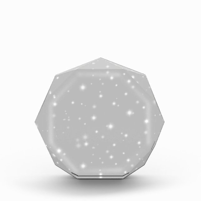 Silver Gray Starlight Fotoblock (Vorderseite)