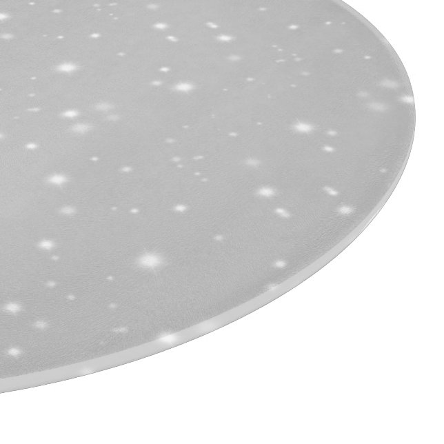 Silver Gray Starlight Schneidebrett (Ecke)
