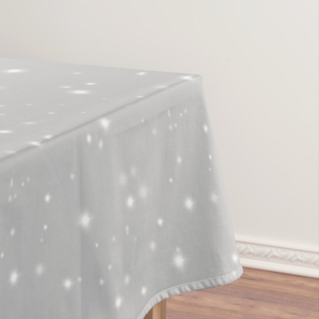 Silver Gray Starlight Tischdecke (Beispiel)