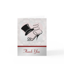 Silver Hearts Black Top Hat und High Heels