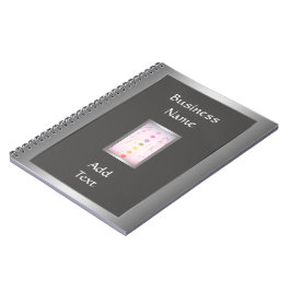 Silver Holistic Healing Hands Notizblock