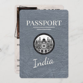 Silver India Passport Save the Date