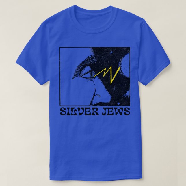 Silver Jews Retro Original Lüfterdesign T-Shirt (Design vorne)