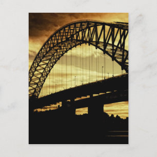 Silver Jubilee Bridge Postkarte