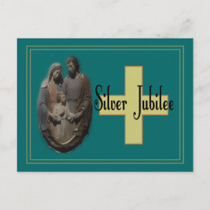 Silver Jubilee Geschenke für Nonnen Postkarte