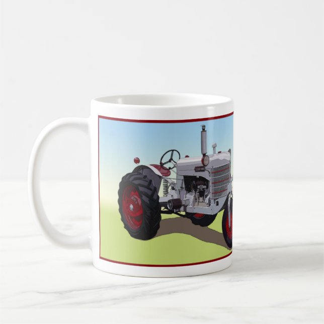 Silver King Traktor Tasse (Links)