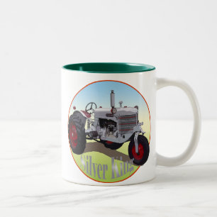 Silver King Traktor Zweifarbige Tasse