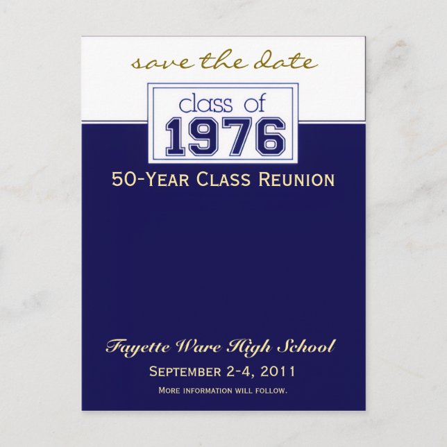 Silver Knights Class Reunion Postkarte (Vorderseite)