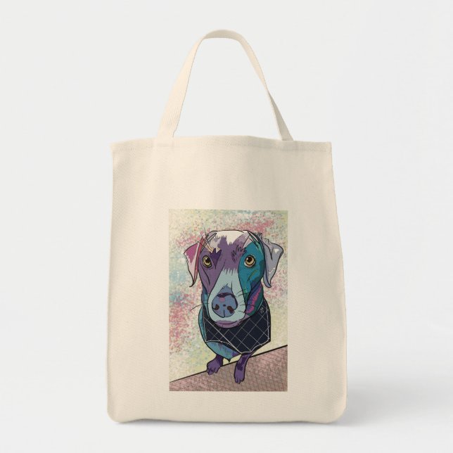 Silver Labrador Tasche (Vorne)