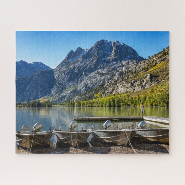 Silver Lake mit Carson Peak Puzzle (Horizontal)