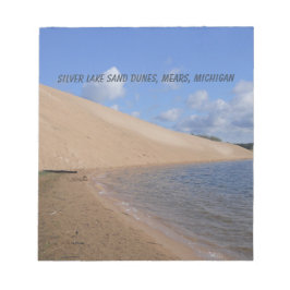 Silver Lake Sand Dunes, Mears, Michigan Notizblock