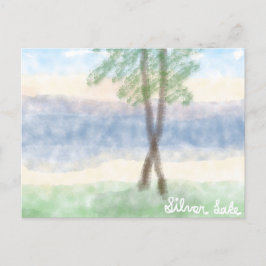 Silver Lake Westküste Michigan Postkarte