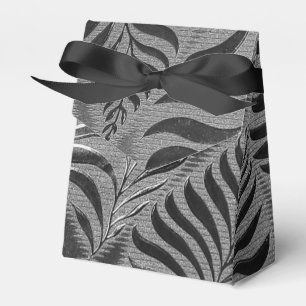 Silver Leaf Motif Zent Geschenkschachtel