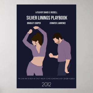 Silver Linings Playbook Minimalistisch Movie Poster