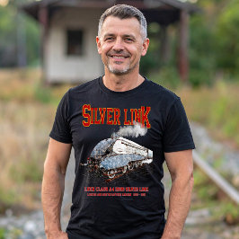 Silver Link - LNER Class A4 2509 Steam Train Loco T-Shirt