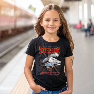 Silver Link LNER Klasse A4 2509 Lokomotive UK-Flag T-Shirt