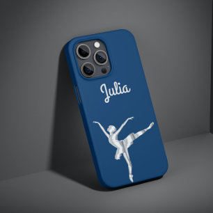 Silver Look Ballerina in Midnight Blue Case-Mate iPhone Hülle