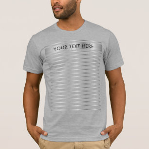 Silver Look Template Hinzufügen von Text-Mäusen fü T-Shirt