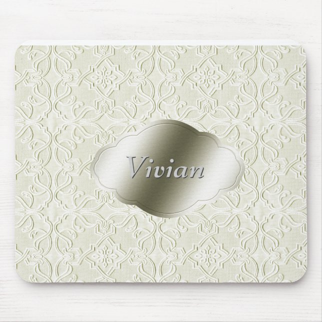 Silver Namplate Mousepad (Vorne)