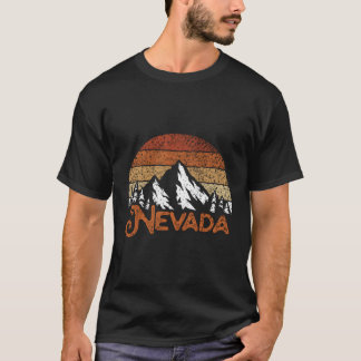Silver Nevada Staat Nv Vacation Las Vegas Lake Tah T-Shirt