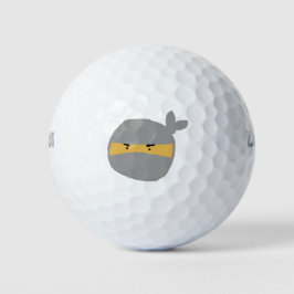 Silver Ninja Golf Golfball