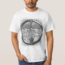 Silver Nursing Assistant Nurse T - Shirt