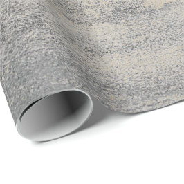 Silver Paint Industrial Cement Grau Grafit Gold Geschenkpapier