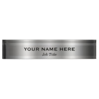 Silver Platinum Shine Moderne Minimal Personalisie