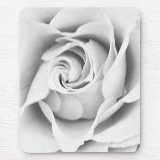 Silver Rose Mousepad (Vorne)