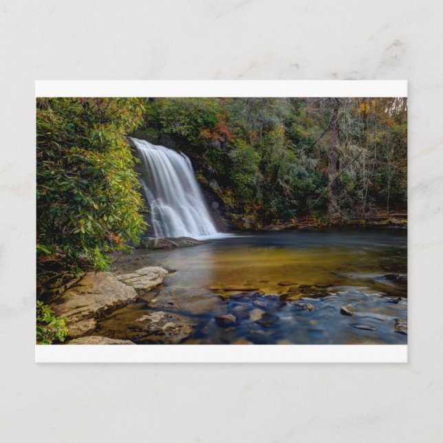 Silver Run Falls Postkarte (Vorderseite)