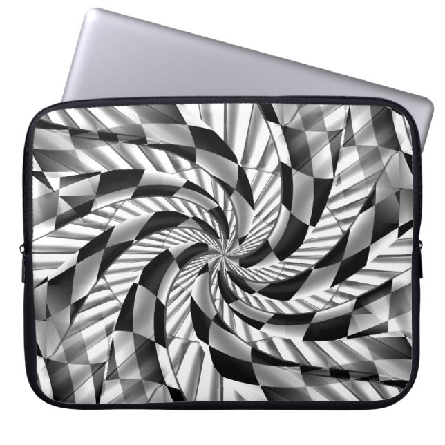 Silver Sailing.. Laptopschutzhülle (Vorderseite)