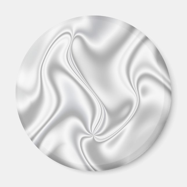 Silver Satin Magnet (Vorne)