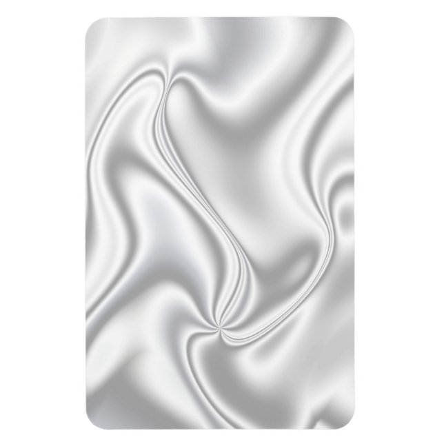 Silver Satin Magnet (Vertikal)