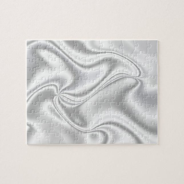 Silver Satin Puzzle (Horizontal)