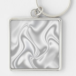 Silver Satin Schlüsselanhänger