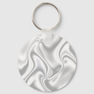 Silver Satin Schlüsselanhänger